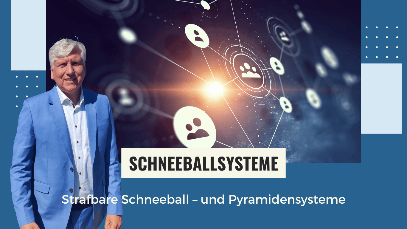 Strafbare Schneeball – und Pyramidensysteme - Dr Thomas Schulte