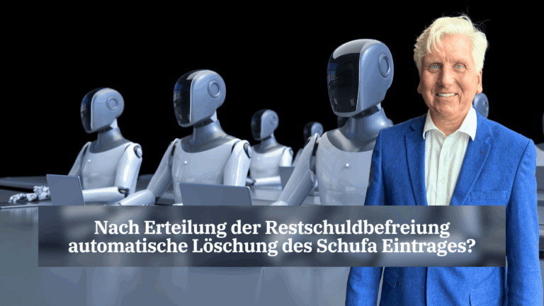 Nach Erteilung der Restschuldbefreiung automatische Löschung des Schufa Eintrages? – Dr Thomas Schulte