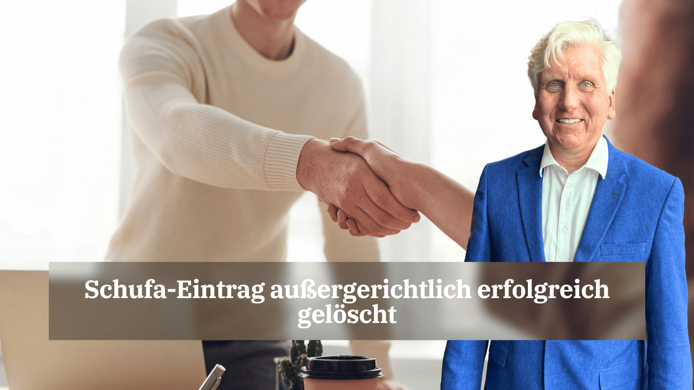 Schufa-Eintrag außergerichtlich erfolgreich gelöscht - Dr Thomas Schulte