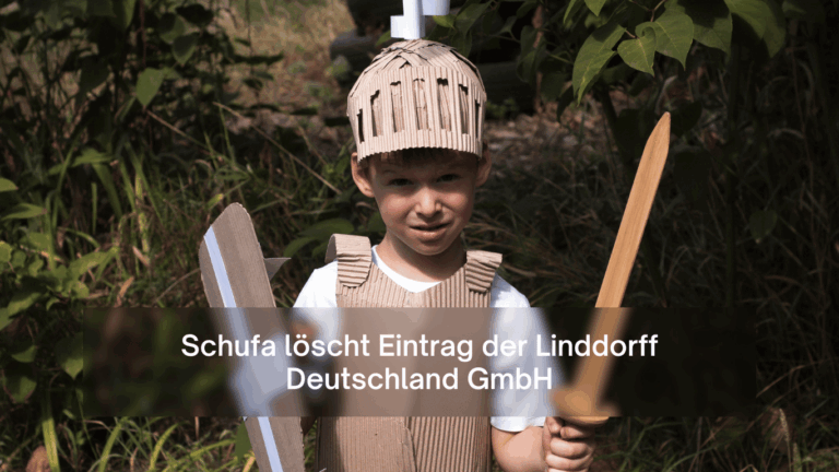 Schufa löscht Eintrag der Linddorff Deutschland GmbH - Dr Thomas Schulte