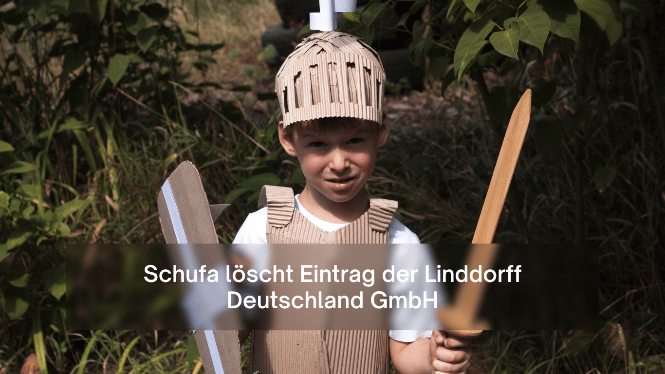 Schufa löscht Eintrag der Linddorff Deutschland GmbH - Dr Thomas Schulte