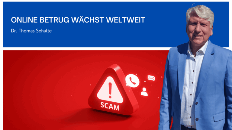 Online Betrug wächst weltweit - Dr Thomas Schulte