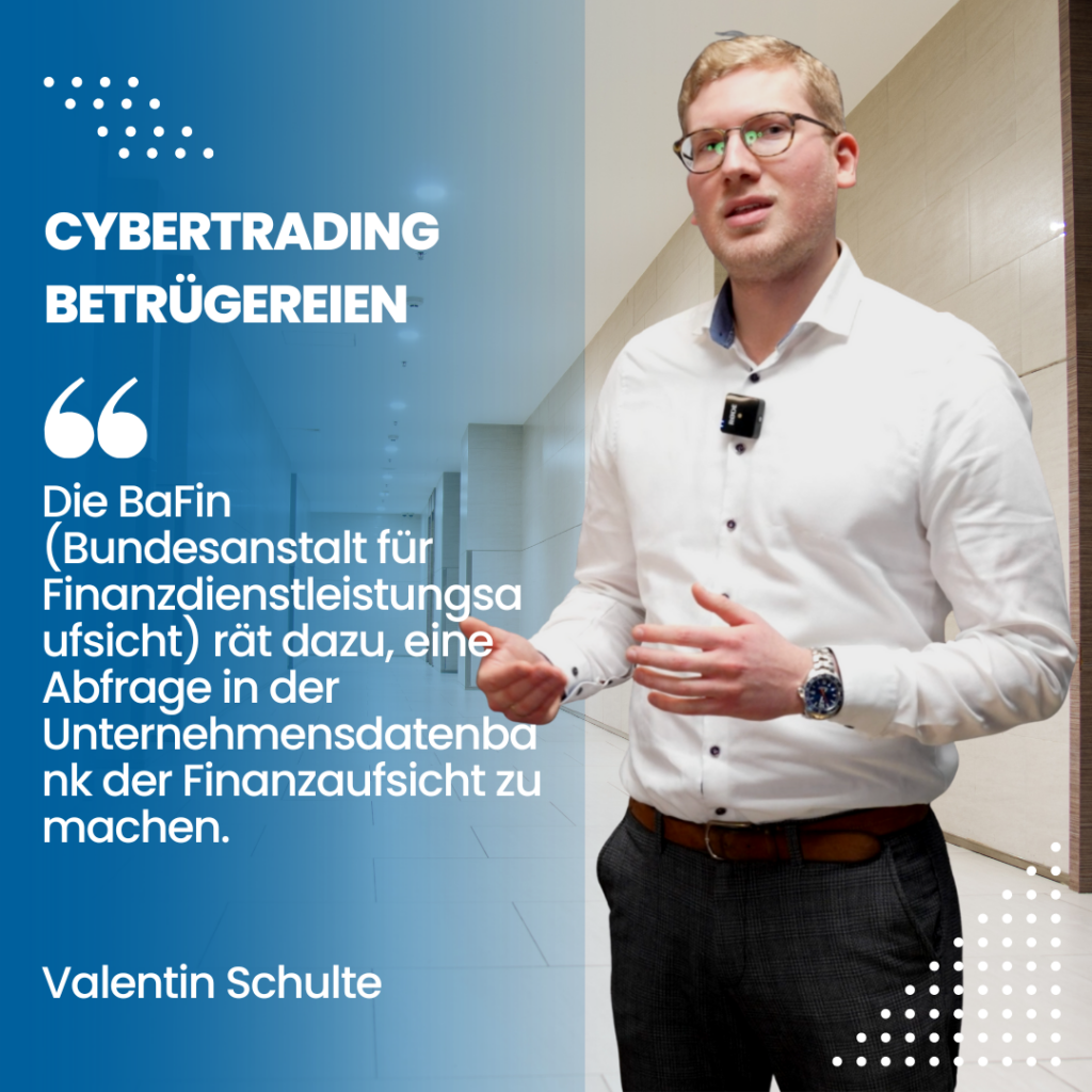 Valentin Schulte - Cybertrading Betrüger
