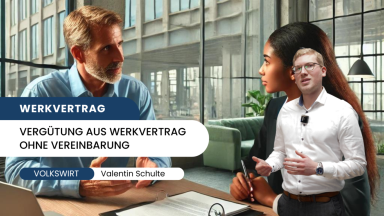 Werksvertragsvergütung - Valentin Schulte