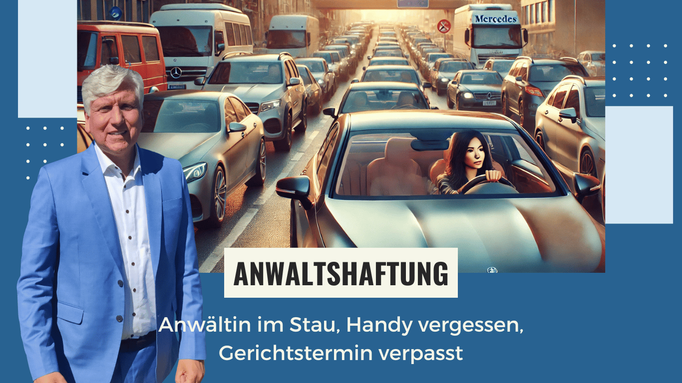 Anwältin im Stau, Handy vergessen, Gerichtstermin verpasst - Dr Thomas Schulte