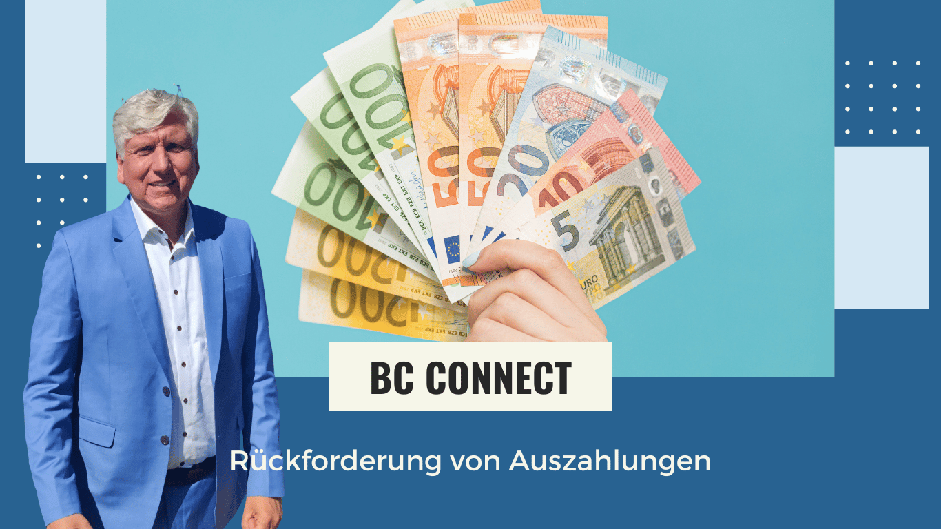 BC Connect - Rückforderungen von Auszahlungen