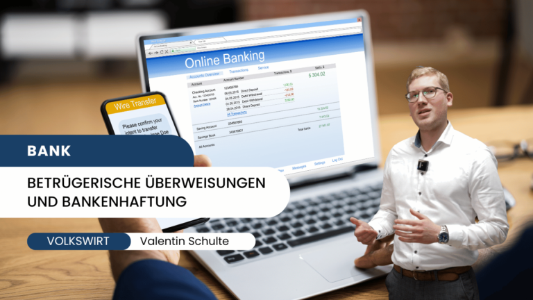 Betrügerische Überweisungen und Bankenhaftung - Dr Thomas Schulte