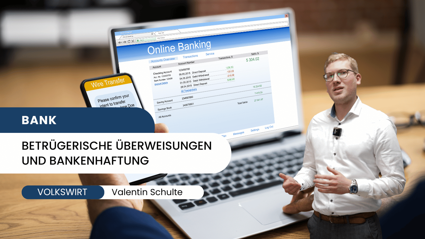 Betrügerische Überweisungen und Bankenhaftung - Dr Thomas Schulte