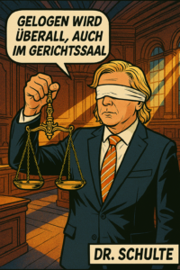Lügen im Gerichtssaal - was tun?