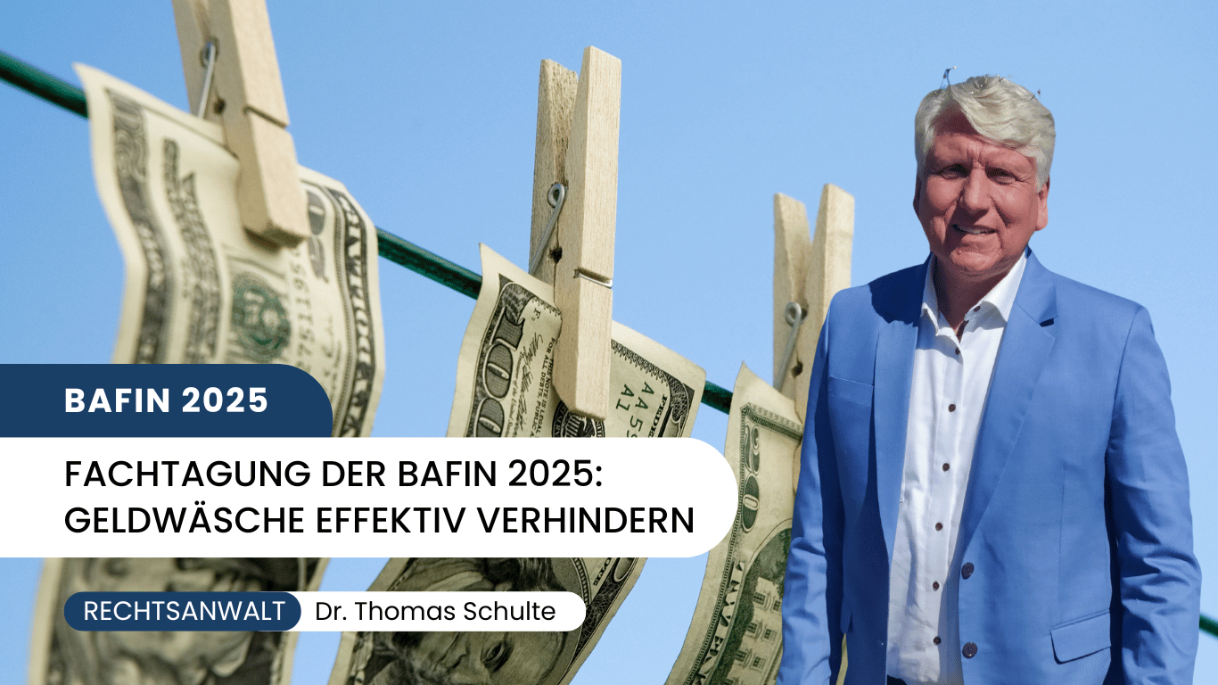 Fachtagung der BaFin 2025- Geldwäsche effektiv verhindern - Dr Thomas Schulte