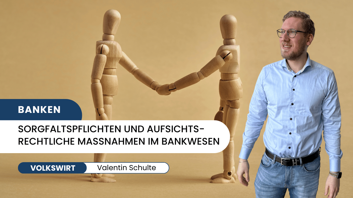 Sorgfaltspflichten und aufsichtsrechtliche Maßnahmen im Bankwesen - Valentin Schulte