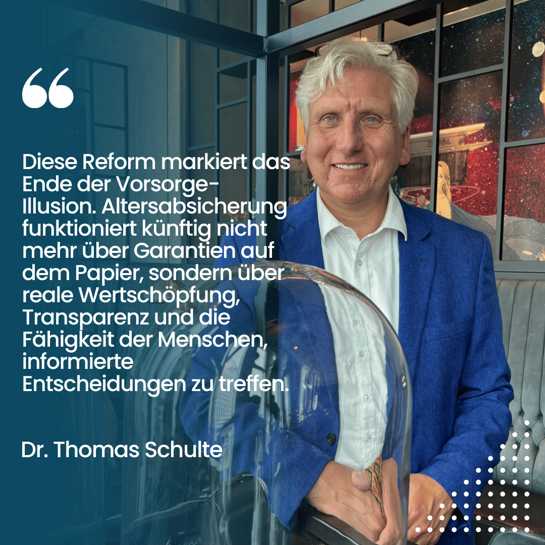 Reform bei der Lebensversicherung - Dr Thomas Schulte