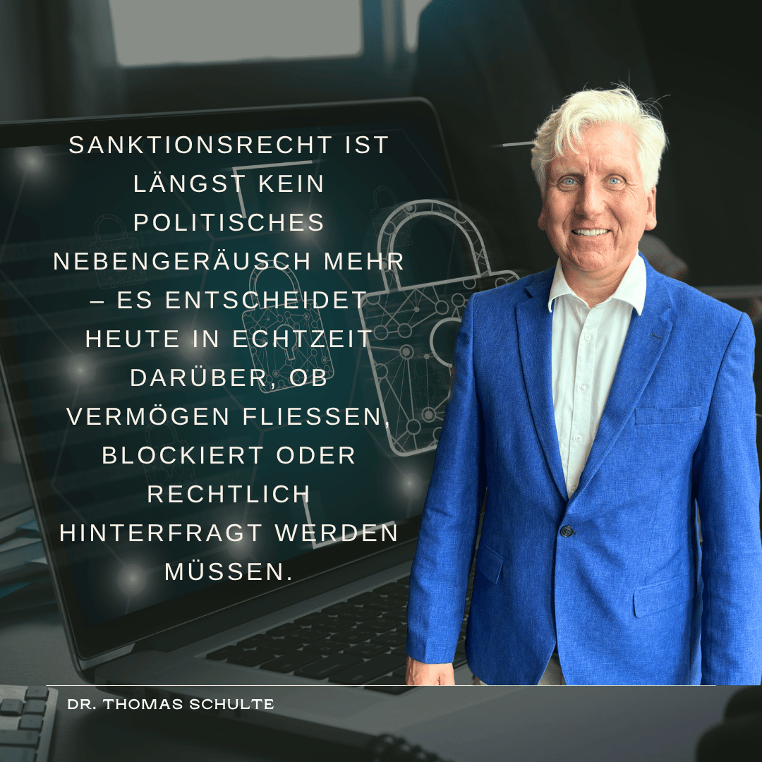 Sanktionsrecht Schweiz - Dr. Thomas Schulte