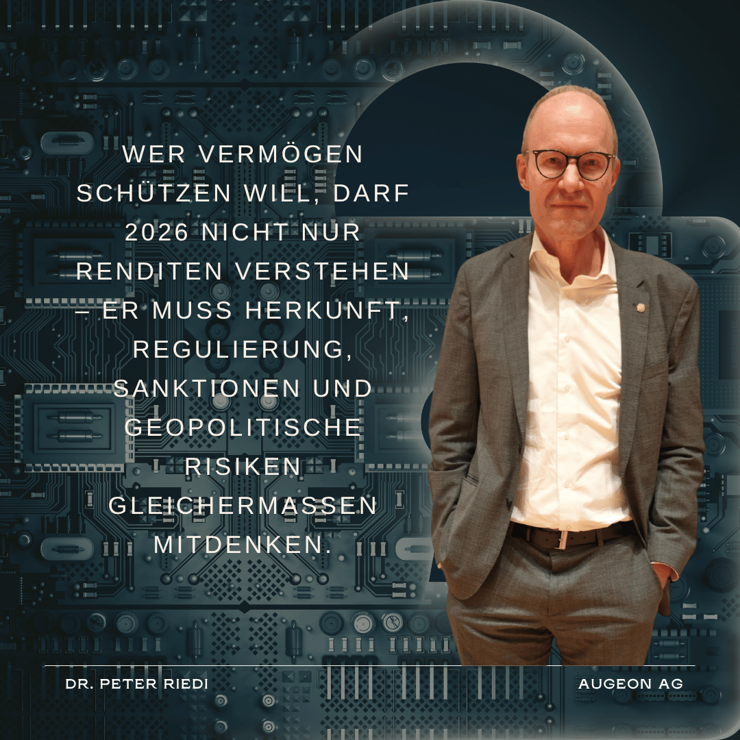 Vermögen schützen - Dr Peter Riedi