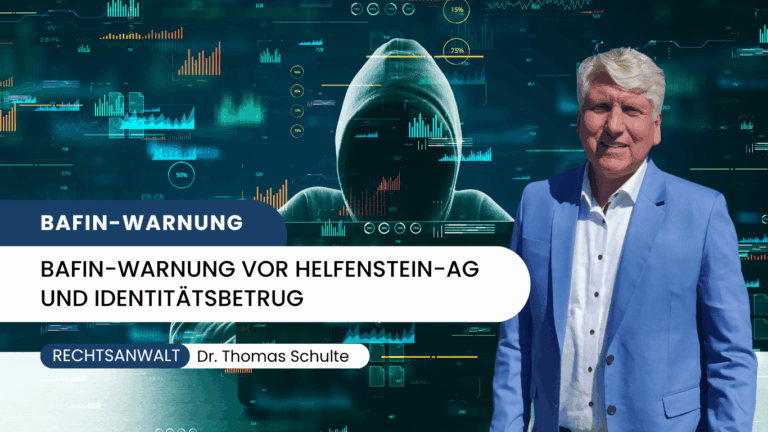 BaFin-Warnung vor helfenstein-ag.com und Identitätsbetrug - Dr Thomas Schulte