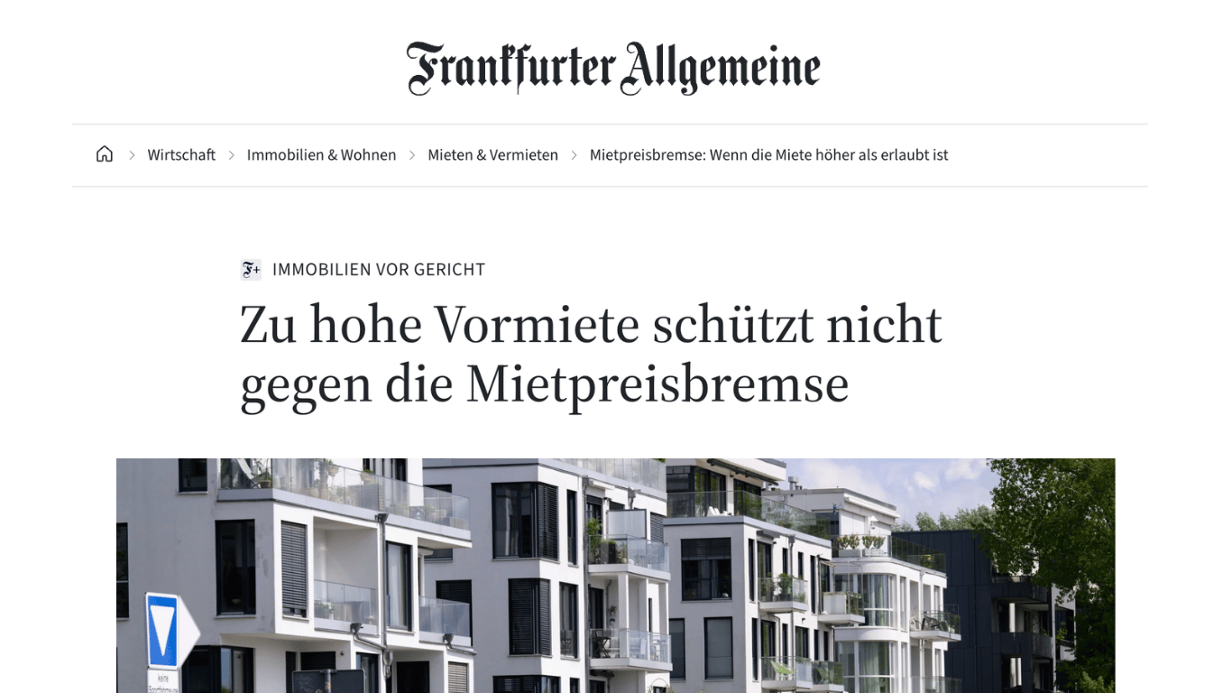 Mietpreisbremse Berlin