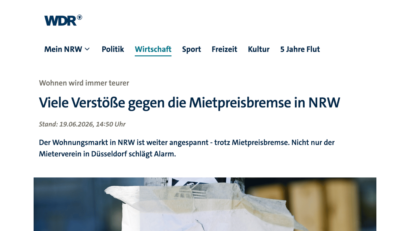 Mietpreisbremse Deutschland