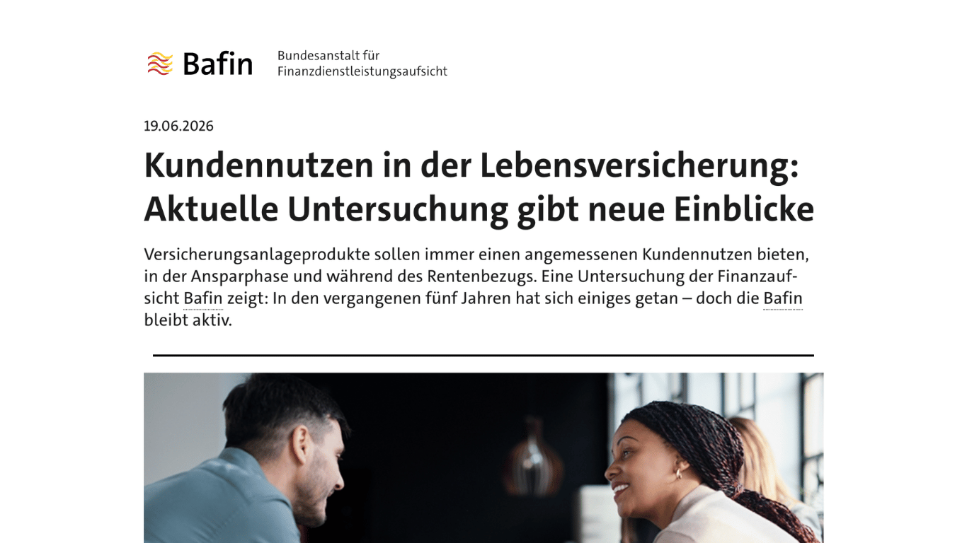 Kollaps von Lebensversicherungen
