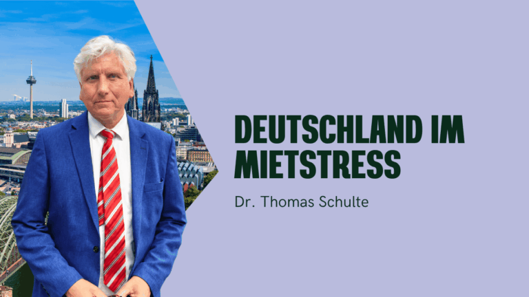 Deutschland im Mietstress - Dr Thomas Schulte