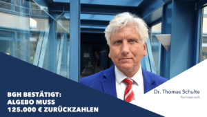 ALGEBO basic-fee zurückfordern – BGH I ZR 112/26, Rechtsanwalt Dr. Thomas Schulte